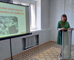 Литературный час &laquo;На войне одной минутки не прожить без прибаутки&hellip;&raquo;.