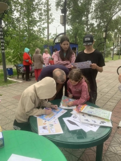 Литературный праздник  &laquo;Улыбнись, планета, детям&raquo;